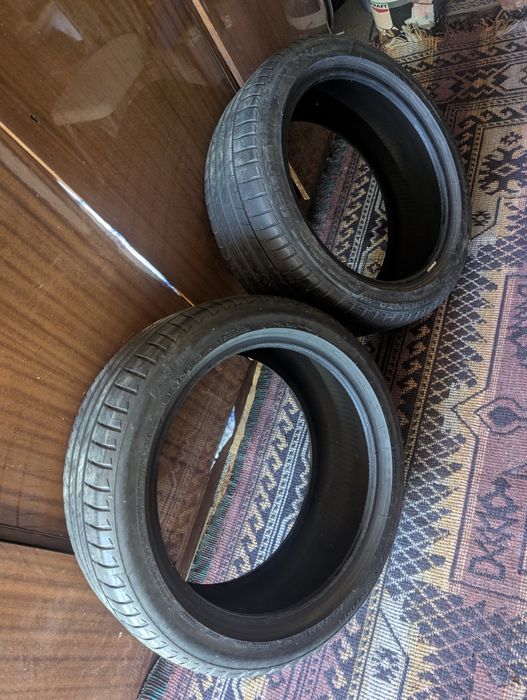 2 бр. 245/45 R19 102Y AO летни гуми Bridgestone Turanza T005, карани 2000 км