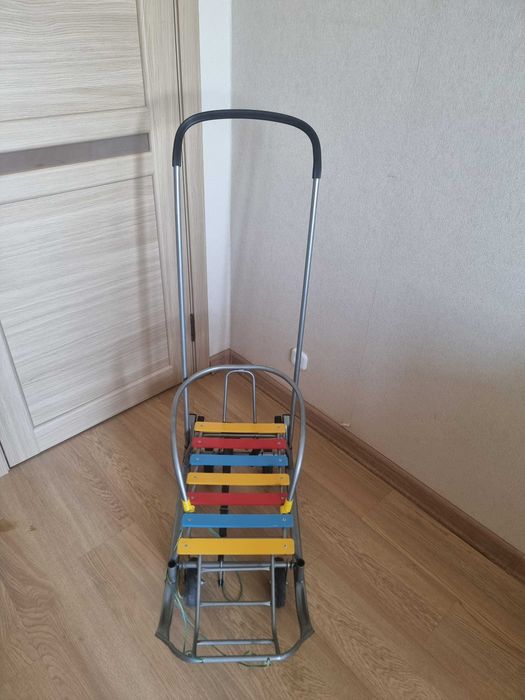 Санки детские на колёсах