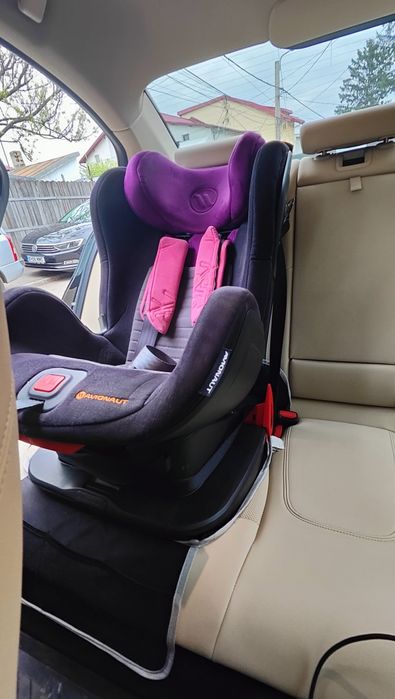 Scaun auto Avionaut Glider Softy Negru/Roz