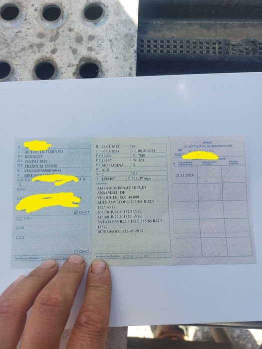 renault premium dxi standard