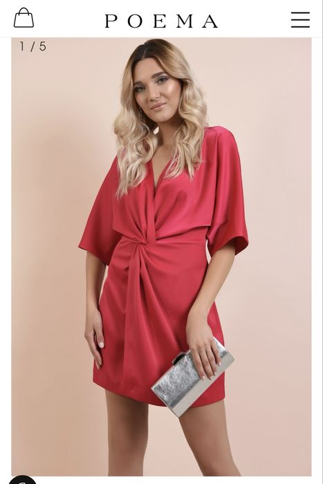 Rochie cu drapaj Poema