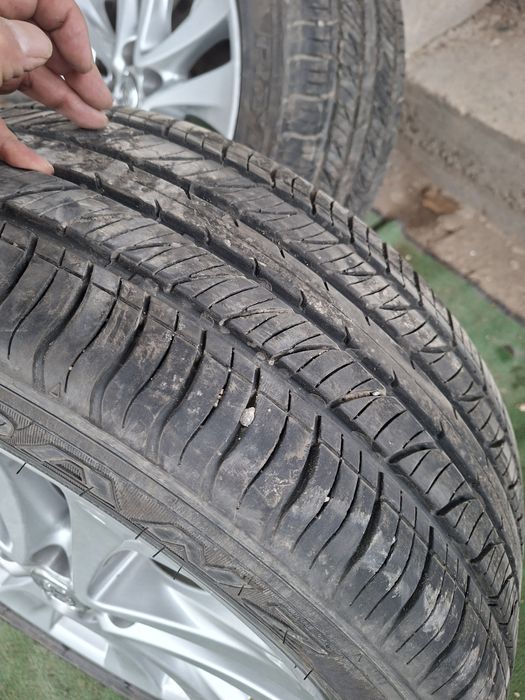 Шины летние  диски Алфард