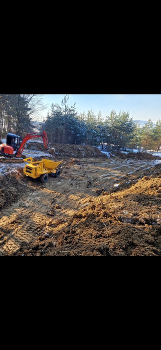 Prestări servicii Excavări demolari sapaturi excavator dumper bobcat