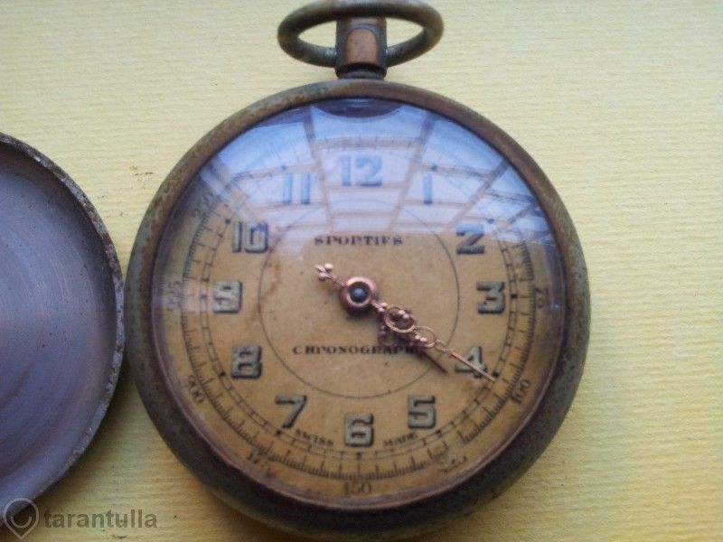 Старинни джобен часовник Sportif