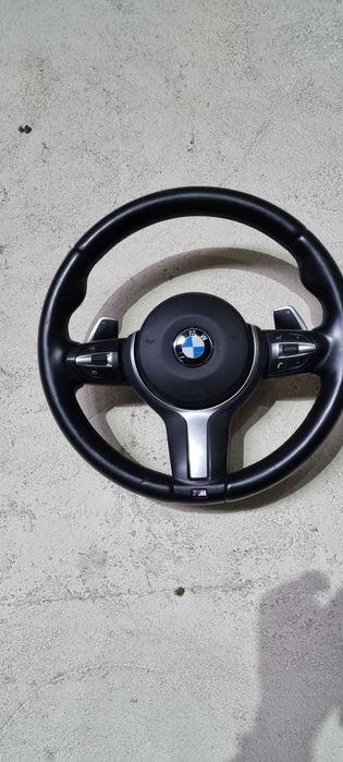Volan M pachet OEM cu padele  BMW F20 F30 F31 F32 F34 F36 X4 X3 X5 X6