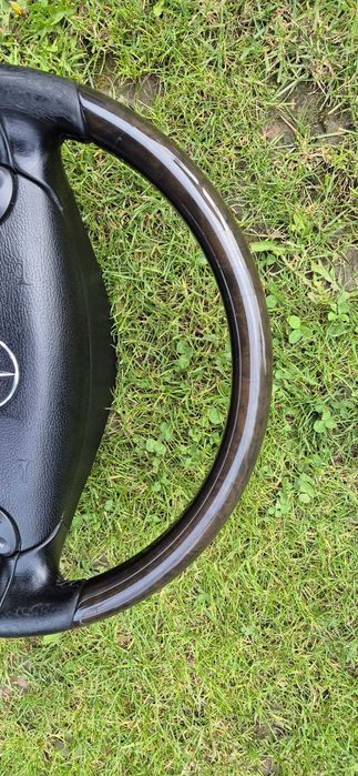 Volan mahon mercedes w211 facelift, volan lemn mercedes w219