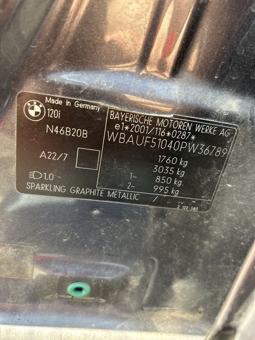 Usa laterala stanga Bmw seria 1 e87 sparkling graphite metalic