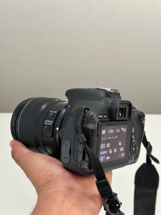 Canon EOS 600D | 2 объектив | Толық комплект