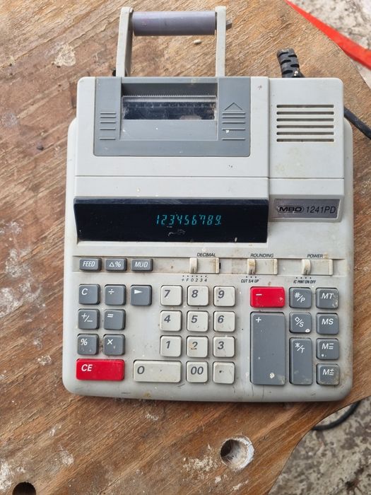 Calculator cu rola