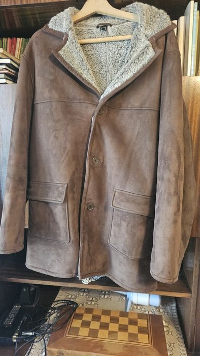 Зимно мъжко яке кожа