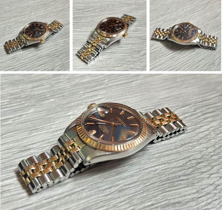 Ceas Rolex Datejust 36,Aur 18K+Otel,referință 1601
