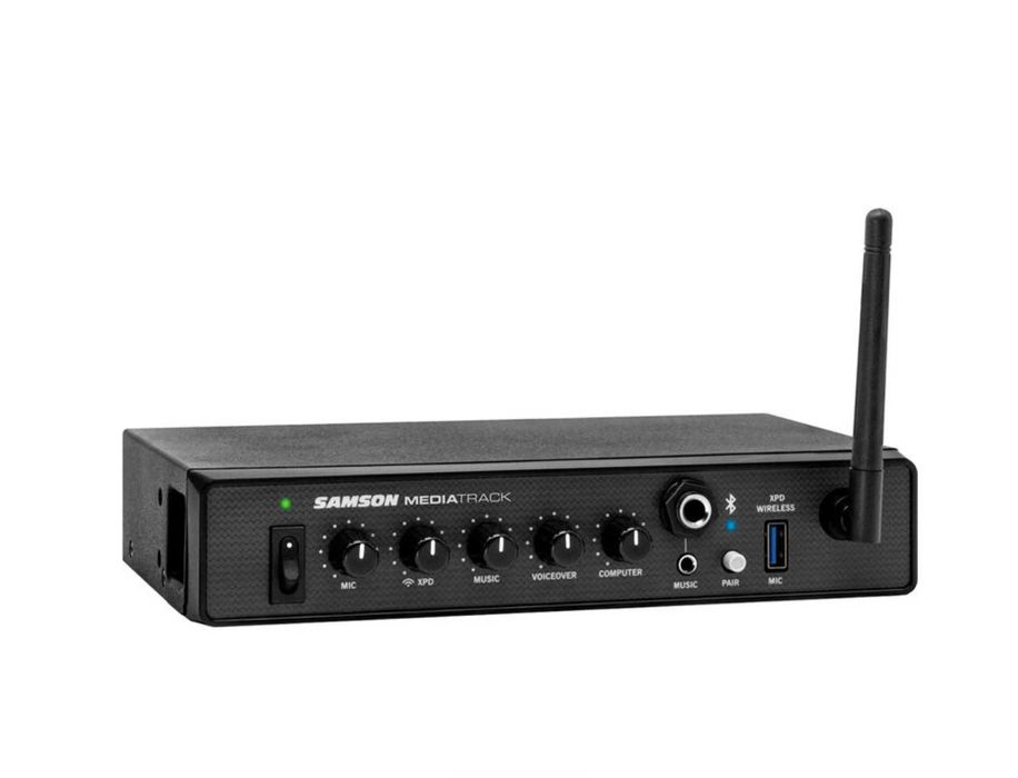 Samson SM4 4-Channel Rack-Mountable Mixer with Bluetooth