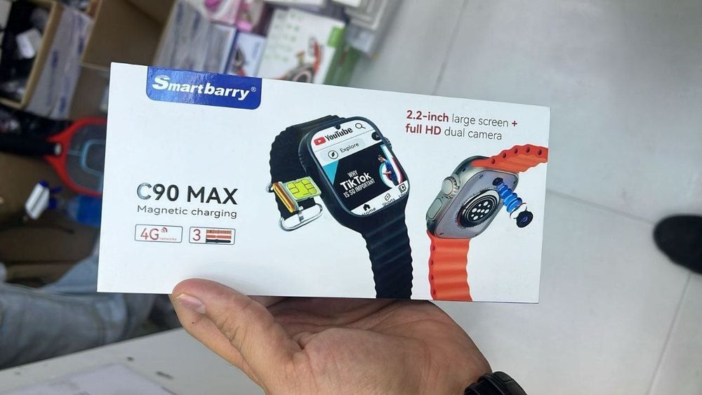 Smart watch internet sim kartali 380.000 C92 MAX, C95, C96, c99
С90 4G