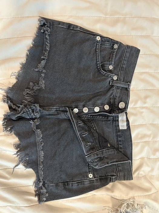 Сиви дънкови гащи MOM