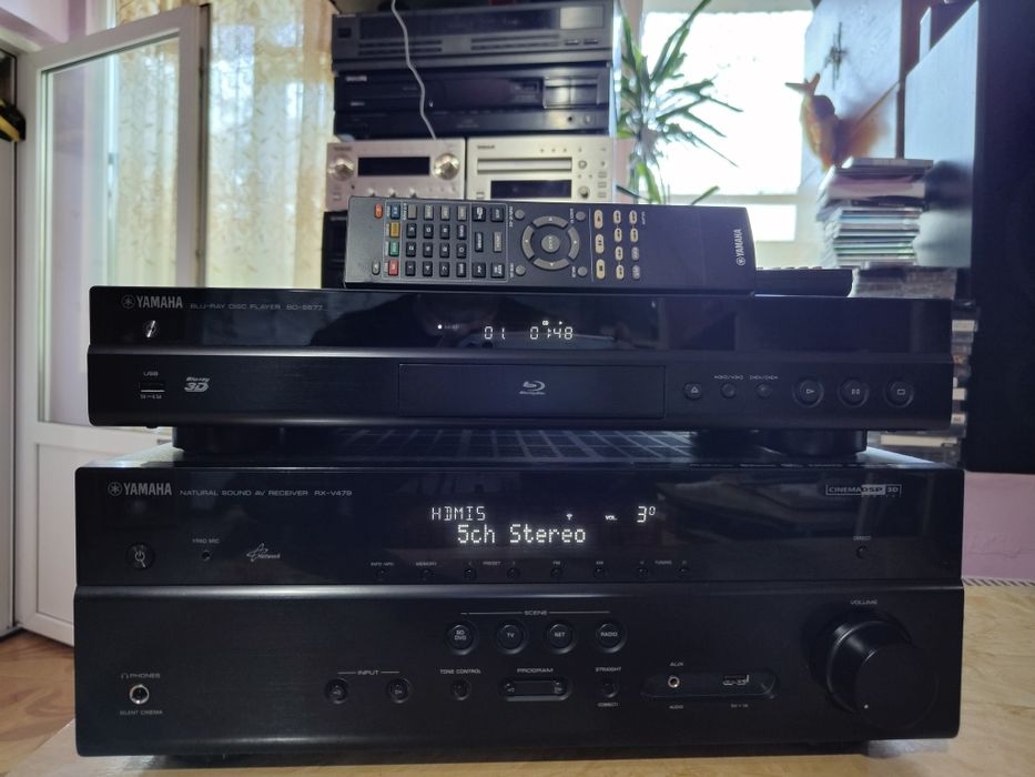 Bluray player SACD Yamaha BD-S667 HDMI, YouTube,3D