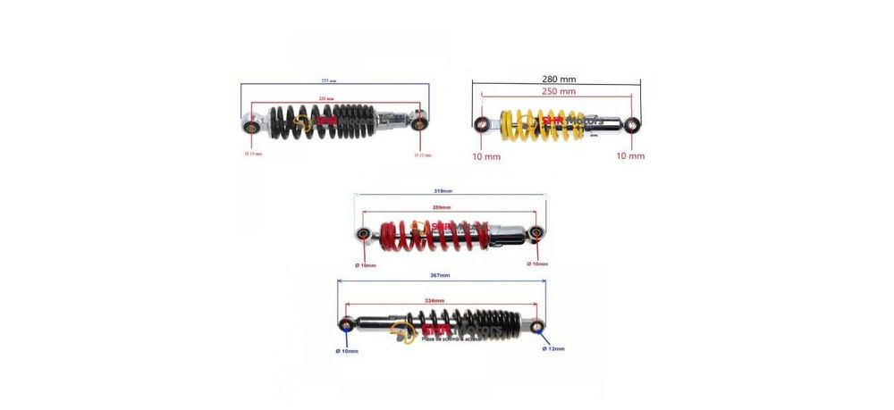 Amortizor Atv 23cm/25cm/29cm/33,4cm