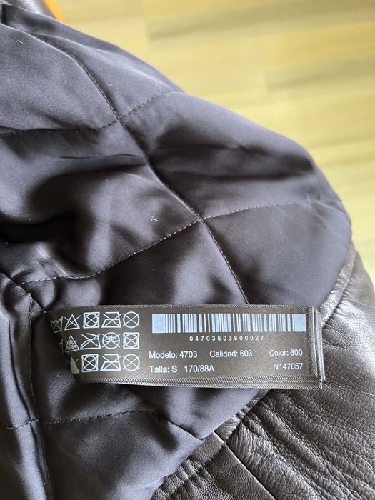 Кожено яке Massimo Dutti