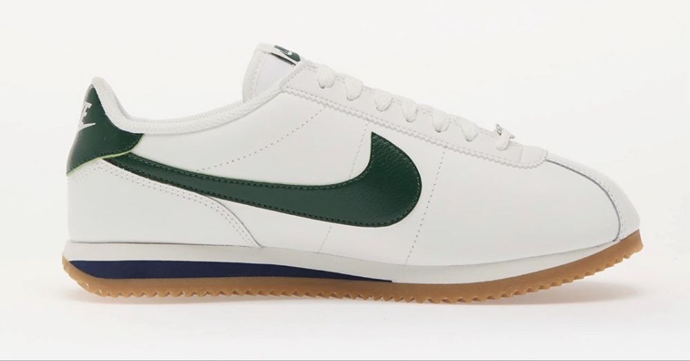 Чисто Нови Мъжки Обувки NIKE CORTEZ SUMMIT WHITE/FIR-MIDNIGHT NAVY 42 номер