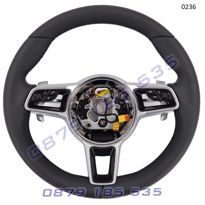 Спортен волан сива бленда Porsche 911 718 Panamera Macan Cayenne порше