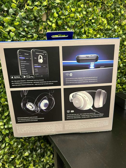 Гейминг слушалки SteelSeries - Arctis Nova 3PW - нови