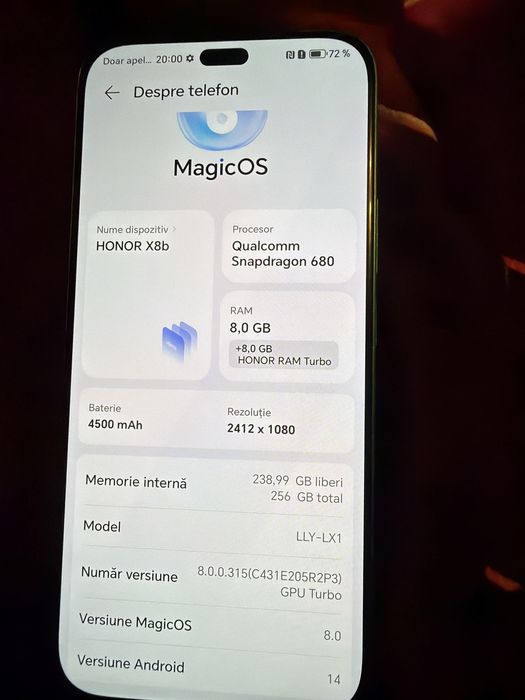 De vanzare - Honor x8b