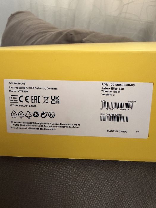 Casti jabra elite 85h