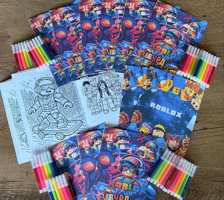Персонализирани книжки за оцветяване Roblox Роблокс