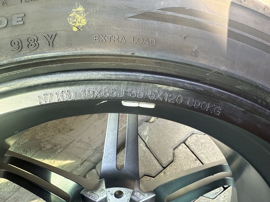 Чисто нови!!! Джанти с гуми спорт пакет BMW