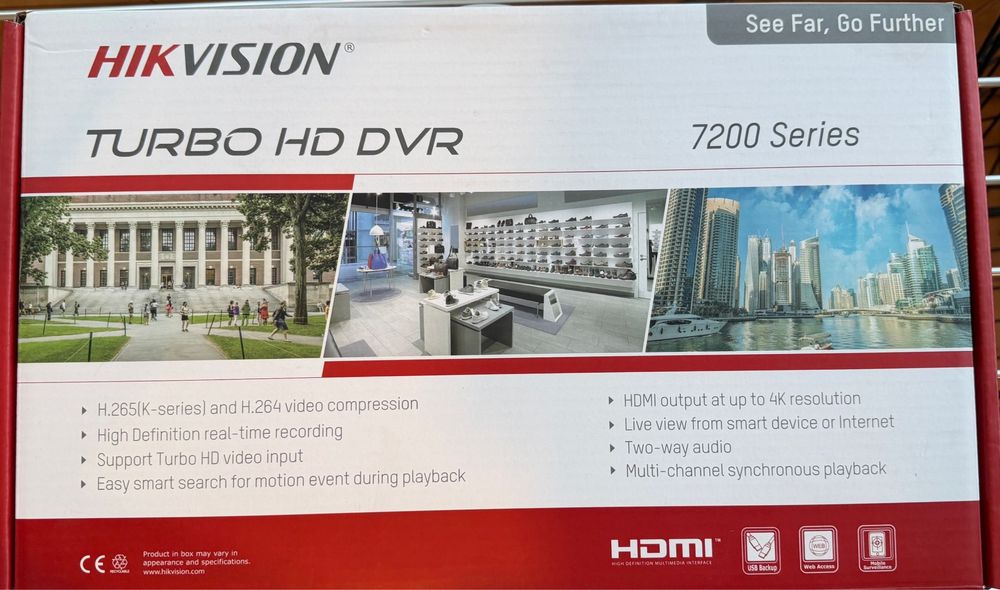 Sistem supraveghere 4 camere + dvr