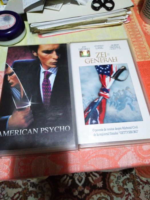 Casete video VHS originale cu filme