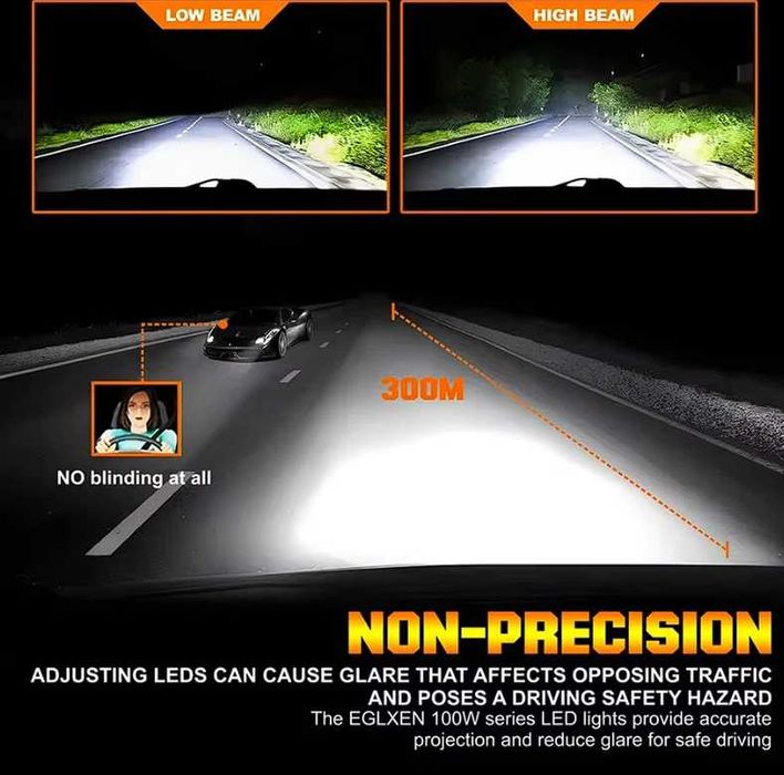 Se 2 becuri auto 1:1 cu D2S LED , 10000LM, 6500k, 35-55W Canbus