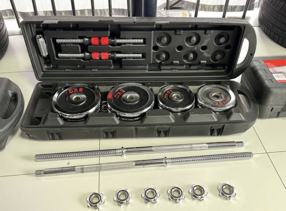 Gantel + shtanga 50 kg