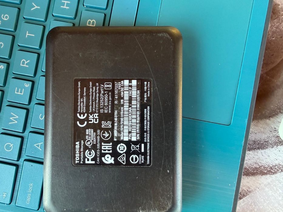 Hdd Extern Storage Toshiba Canvio Basics DTB410 1TB