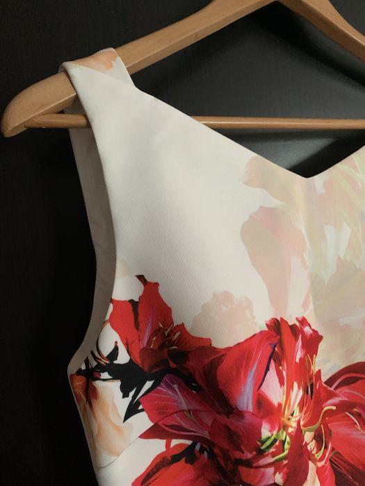 Rochie pentru ocazii/banchet/petrecere cu imprimeu floral