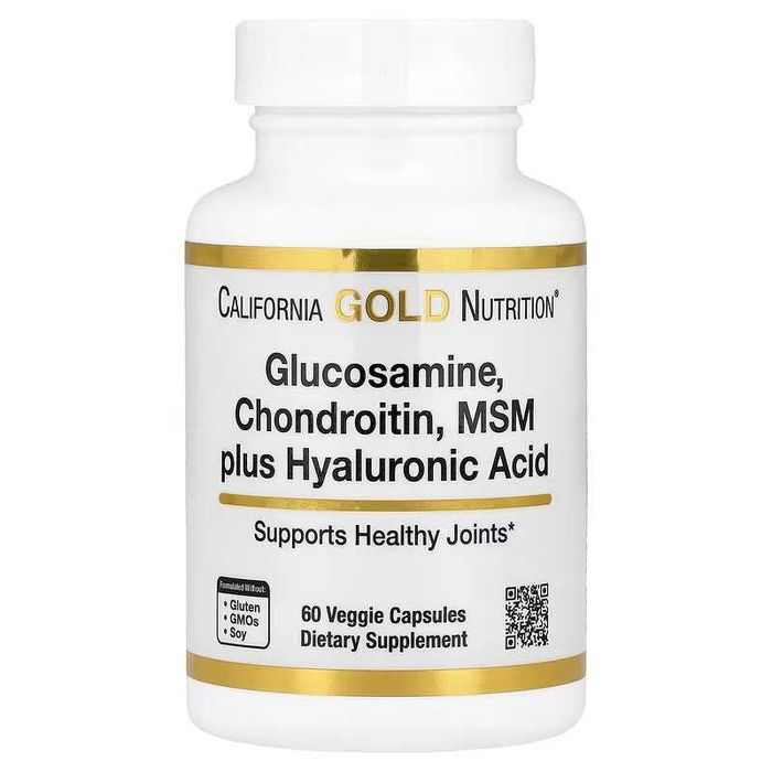 California Gold Glucosamine, Chondroitin, MSM глюкозамин хондроитин