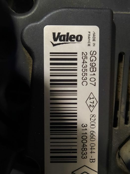 alternator dacia Logan dacia sandero 1.2 16v renault kangoo 1.2 renaul