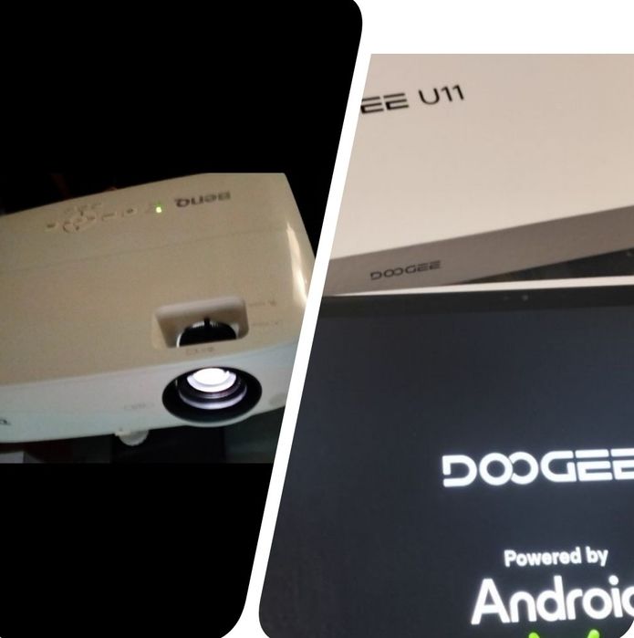 Tableta doogee u11 .Nou desfăcut pt poză +Benq MS 531 video proiector