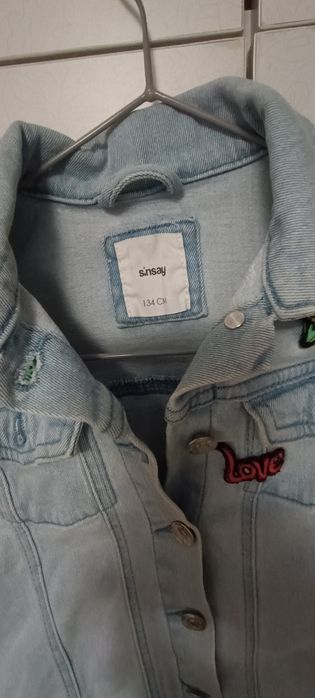 Дънково яке за момиче