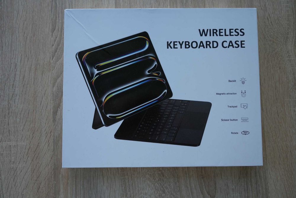 Husă cu tastatură iPad Air 13" M2 / M3 – Vobafe