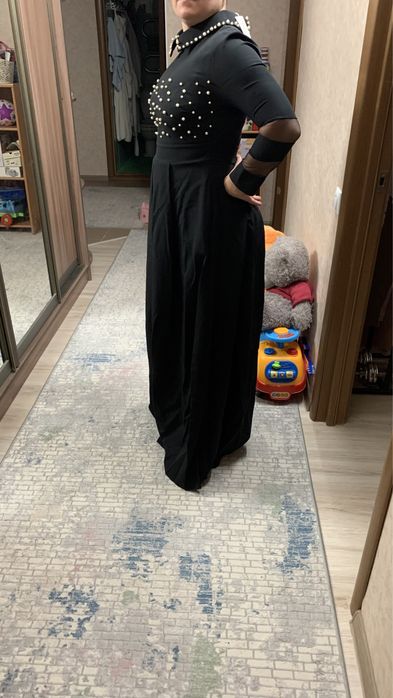 Платье чёрное