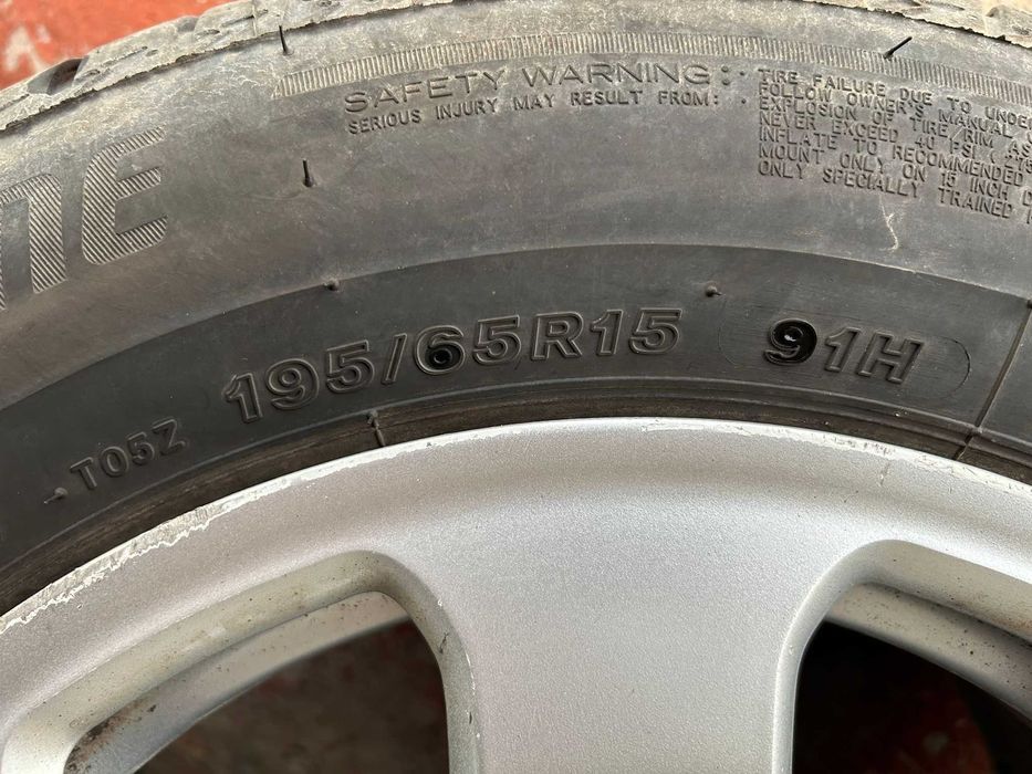 Джанти с Гуми 15"  5бр