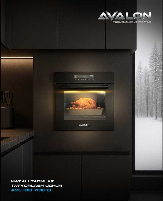 Духовой шкаф АВАЛОН! АРЗОН! Ўрнатиладиган духовкали шкаф AVALON! Arzon
