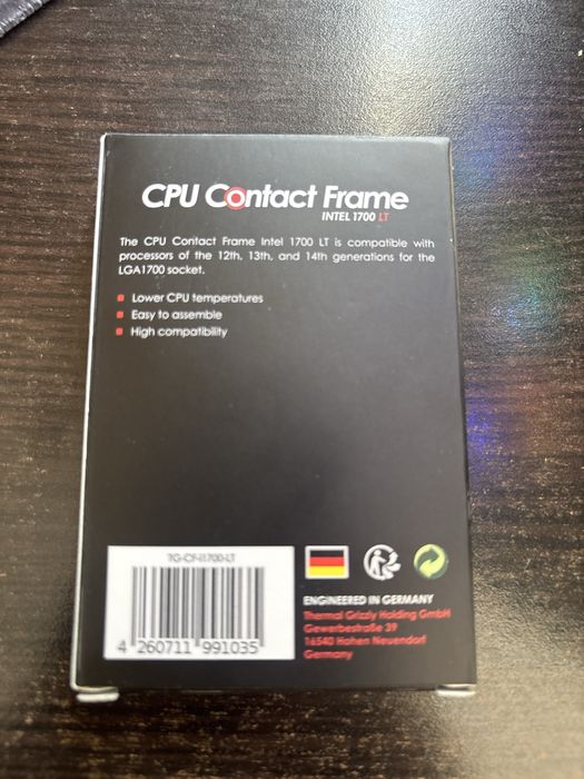 CPU Contact Frame LGA 1700 nou, nefolosit