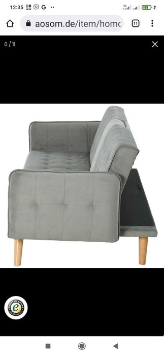 За Офис или дом разтегателно канапе с функция сън