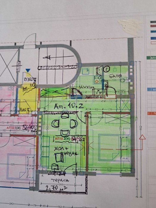 Продава се Двустаен апартамент в Пловдив, Мараша - 58 кв.м за 2437 €/кв.м - Снимка #5