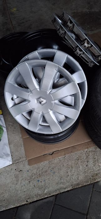 Vând roti capace jante renault clio