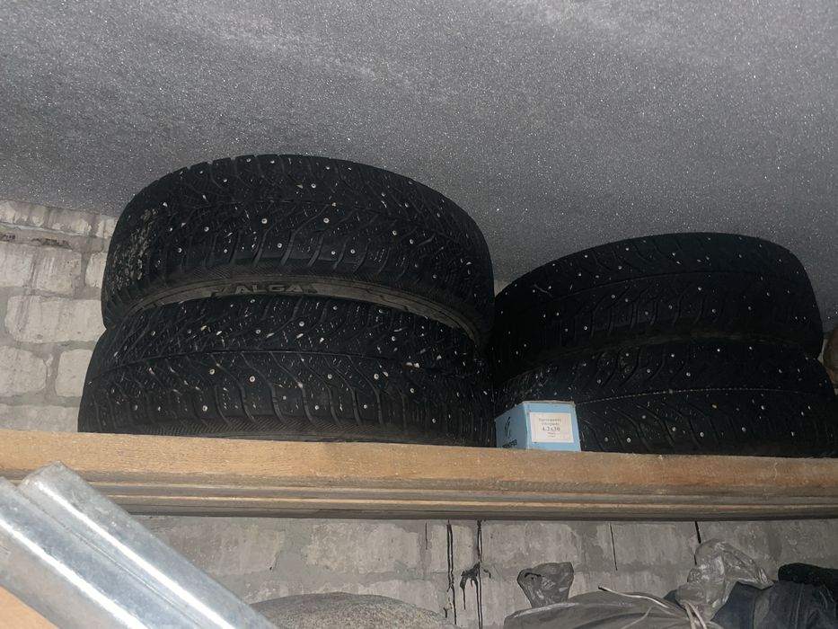 Зимняя резина на штампах