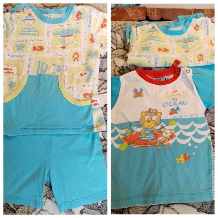 Детски дрешки за момче 6-9-12м