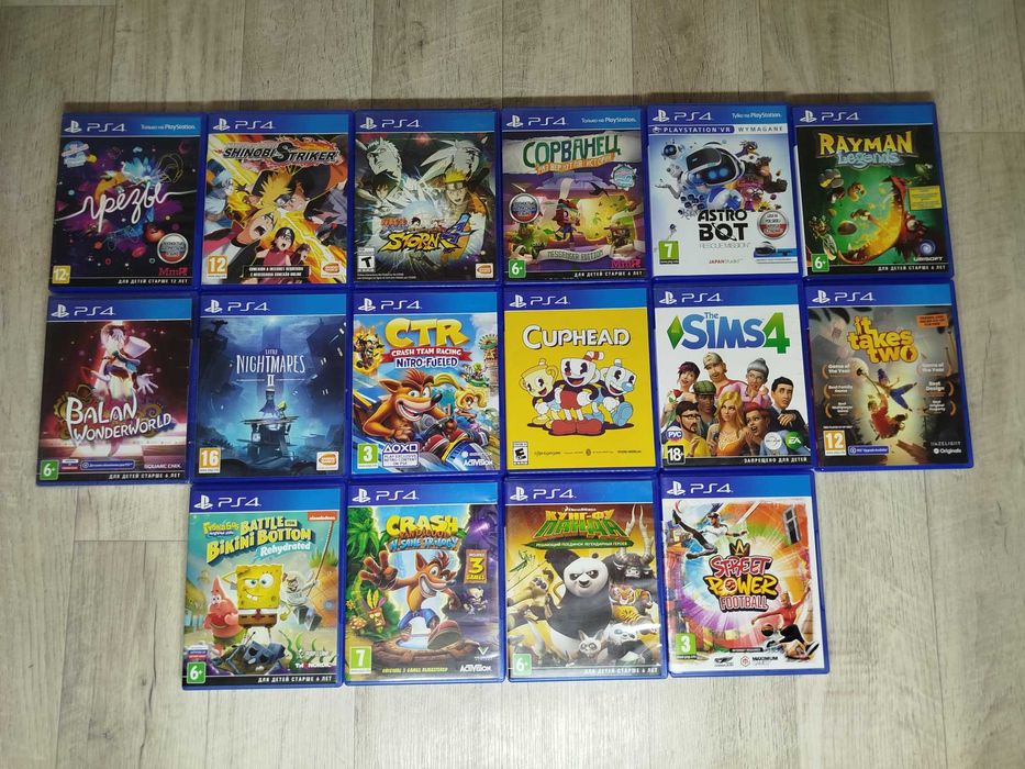 Игры ps4 диски Playstation 4