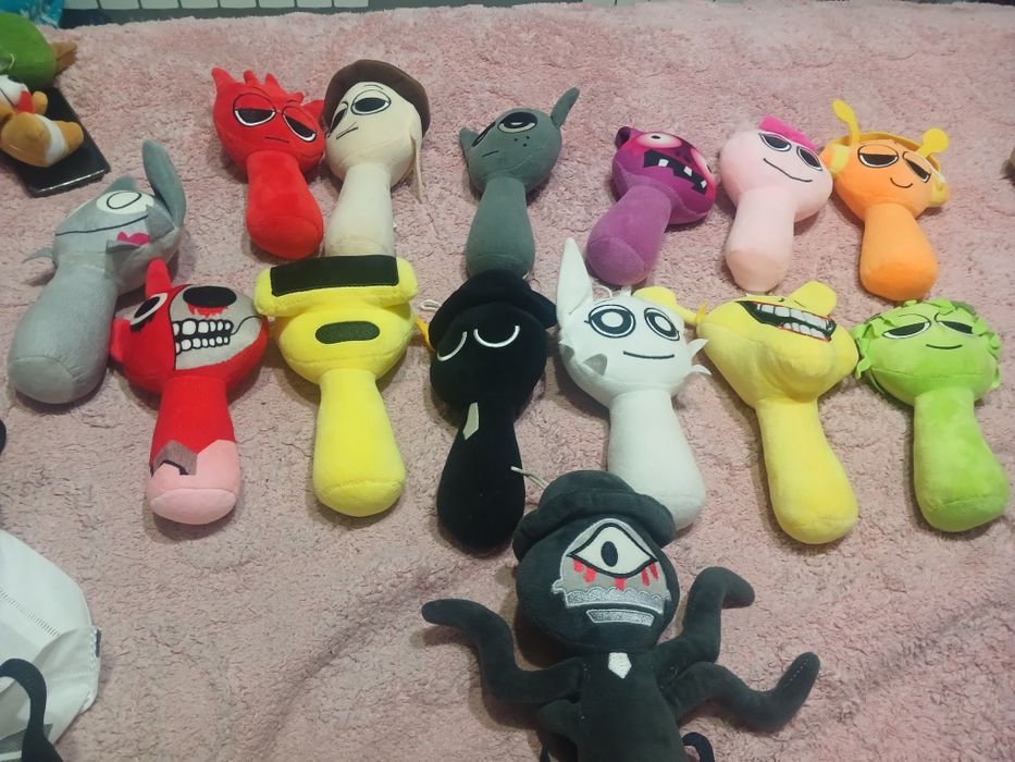 Игрушки спрунки и животные